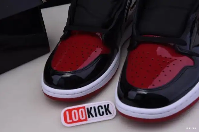 Rep MAX 555088-063 Patent Air Bred Jordan 1 OG High 0329